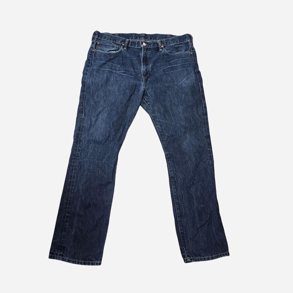 Levi-s Men's Blue and Navy Jeans